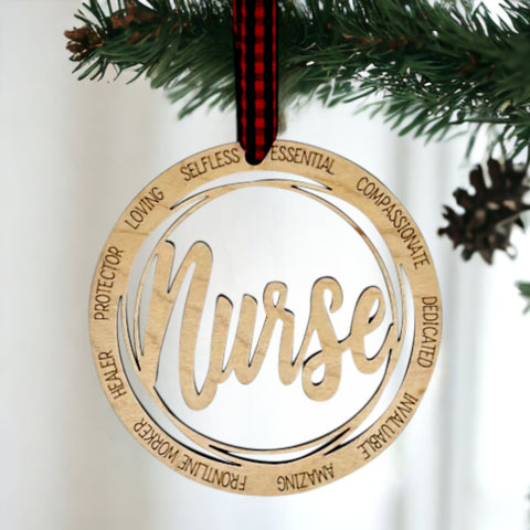 Custom Nurse Ornament