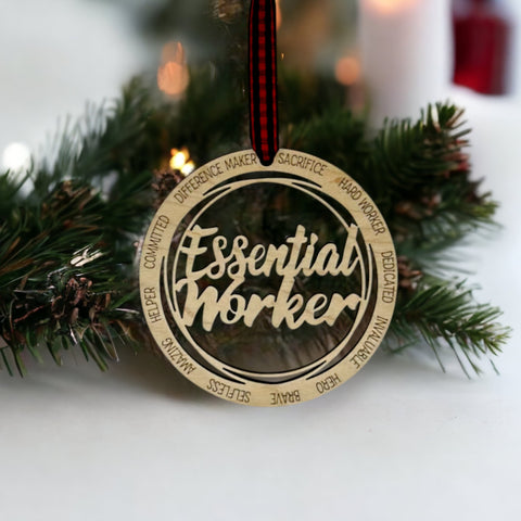 Essential Worker Ornament