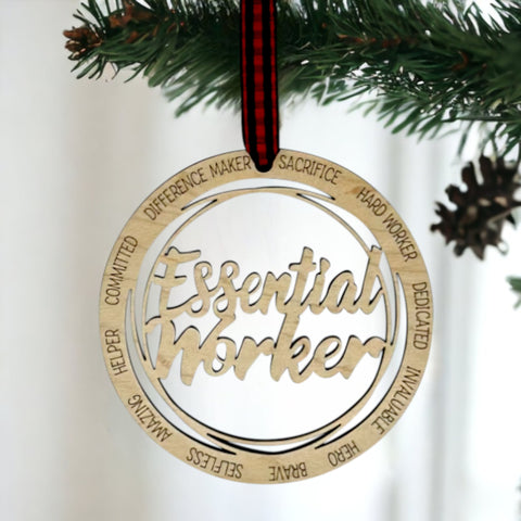 Essential Worker Ornament