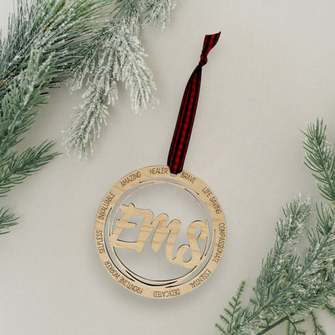 EMS Christmas Ornament