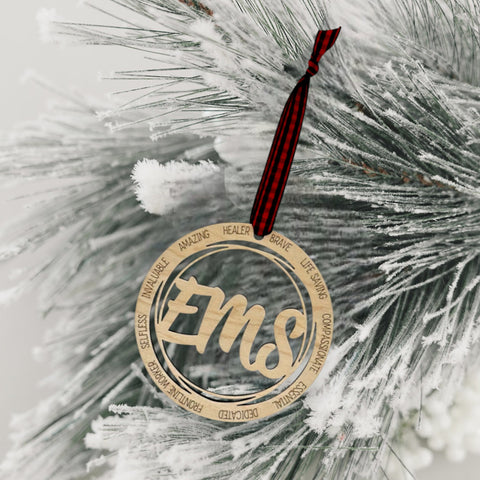 EMS Christmas Ornament