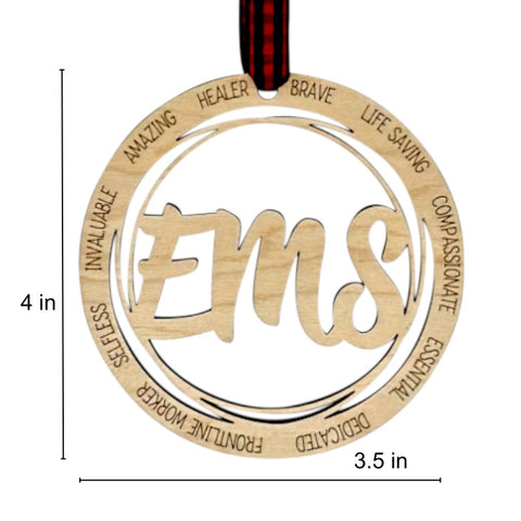 EMS Christmas Ornament