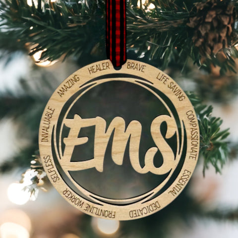 EMS Christmas Ornament