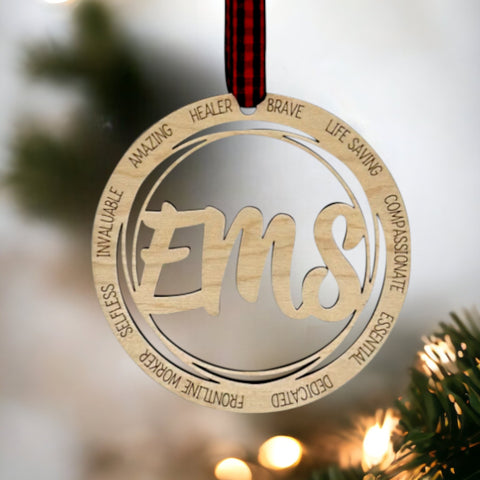 EMS Christmas Ornament