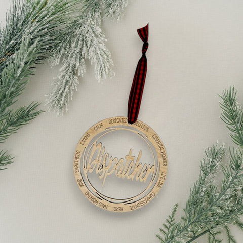 Dispatcher Christmas Ornament