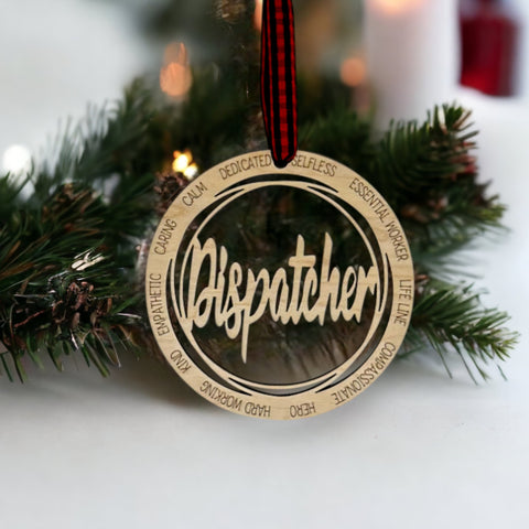 Dispatcher Christmas Ornament