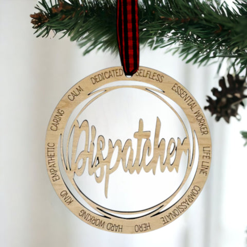 Dispatcher Christmas Ornament