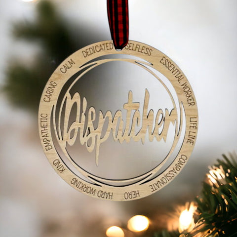 Dispatcher Christmas Ornament