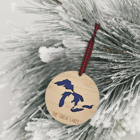 The Great Lakes Christmas Ornament