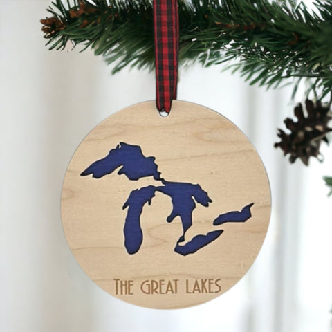 The Great Lakes Christmas Ornament