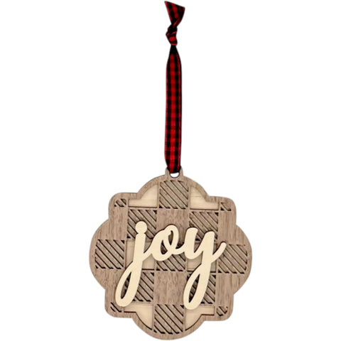 Customized Joy Ornament