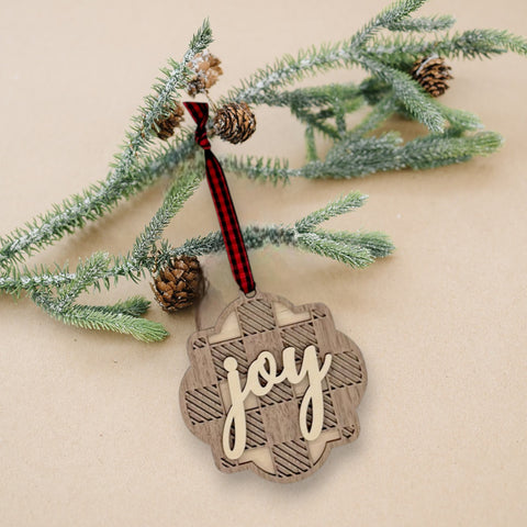 Customized Joy Ornament