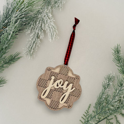 Customized Joy Ornament