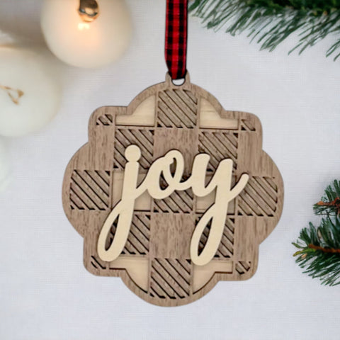 Customized Joy Ornament