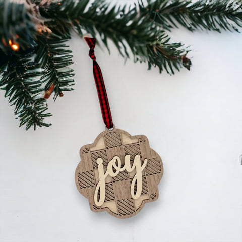 Customized Joy Ornament