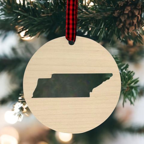 Tennessee Cut Out Ornament