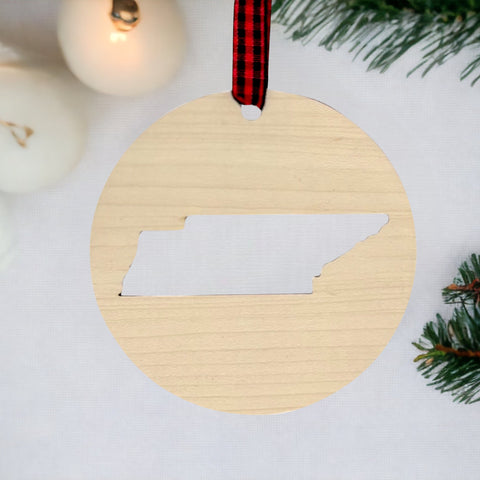 Tennessee Cut Out Ornament
