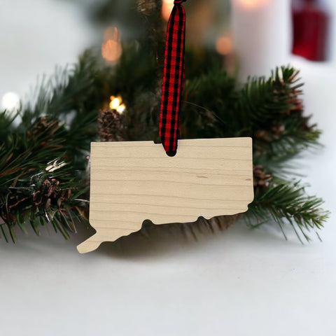 Connecticut Simple Ornament