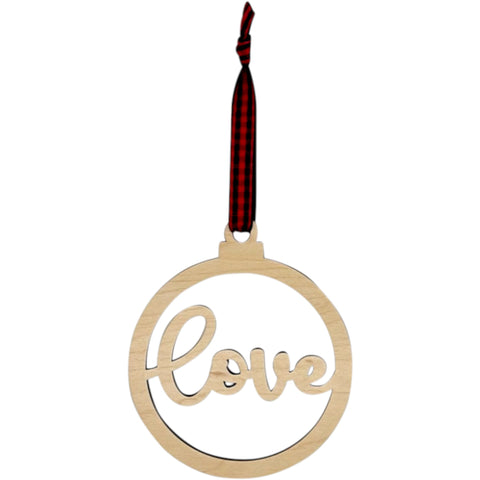 Customized Love Ornament