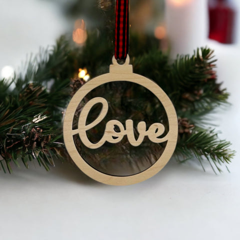 Customized Love Ornament