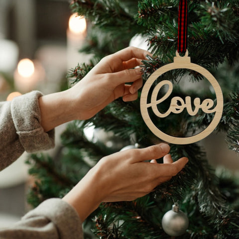 Customized Love Ornament