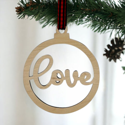 Customized Love Ornament