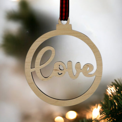 Customized Love Ornament