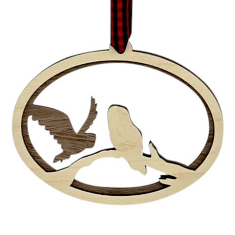 Eternal Lovebirds Ornament