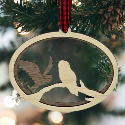 Eternal Lovebirds Ornament