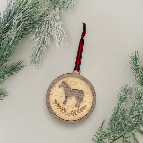 Farm Horse Ornament