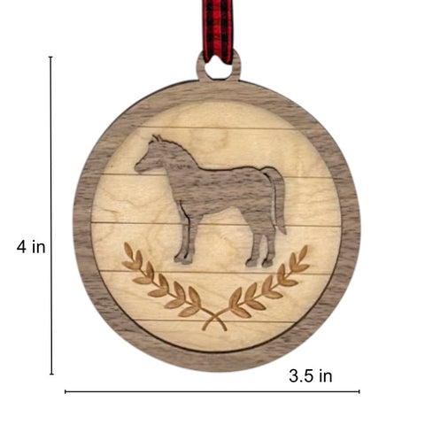 Farm Horse Ornament