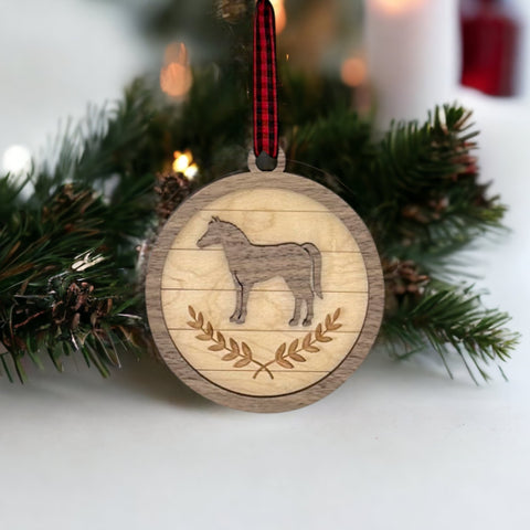 Farm Horse Ornament