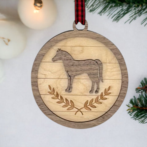 Farm Horse Ornament