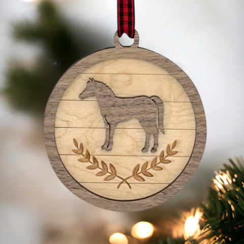 Farm Horse Ornament