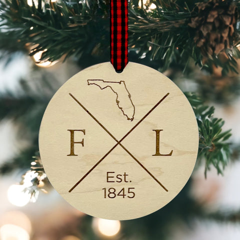 Florida Established Ornament