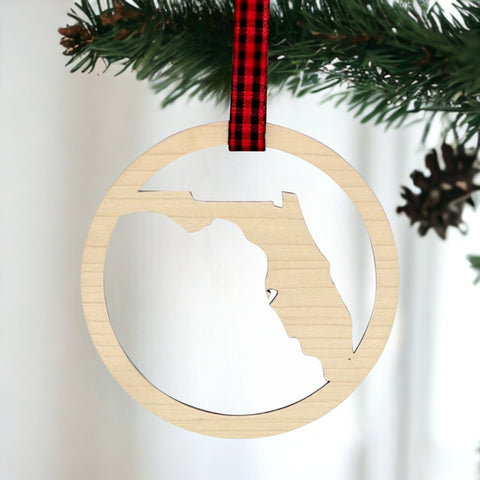 Florida Border Ornament