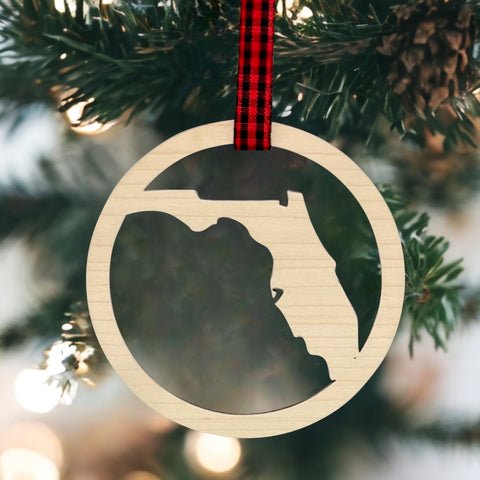 Florida Border Ornament