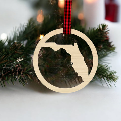 Florida Border Ornament