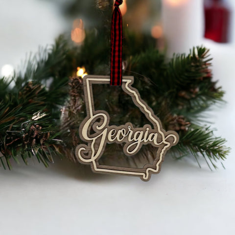 Georgia Double Layer Ornament