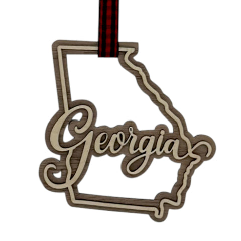 Georgia Double Layer Ornament