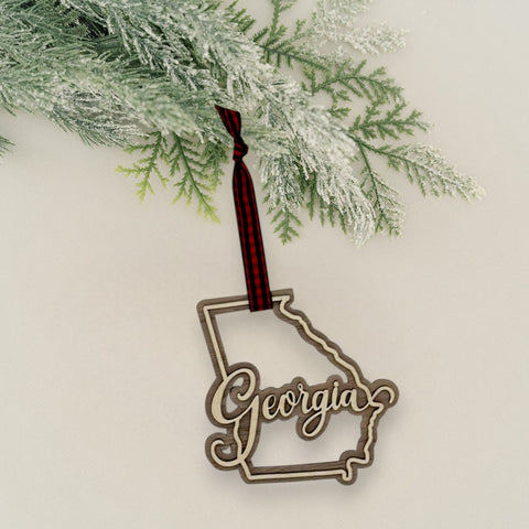 Georgia Double Layer Ornament