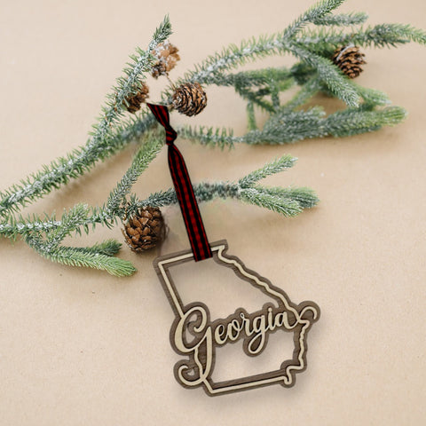 Georgia Double Layer Ornament