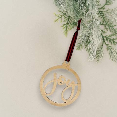 Joy Keepsake Ornament