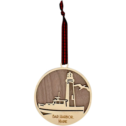 Lobster Boat Ornament