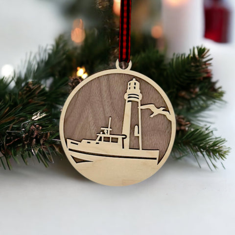 Lobster Boat Ornament