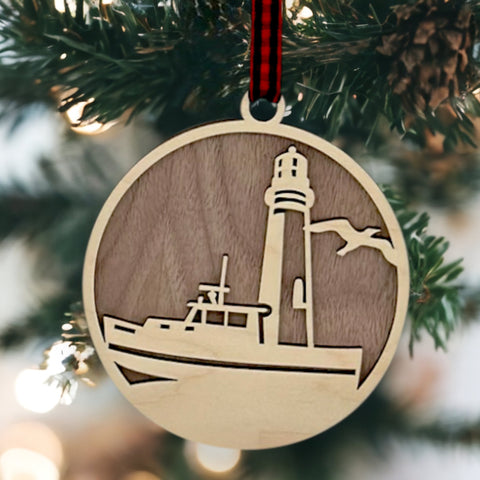 Lobster Boat Ornament