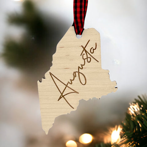 Maine City Ornament