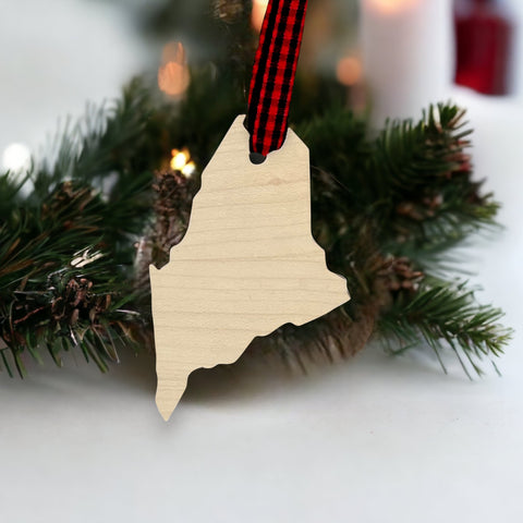 Maine Simple Ornament