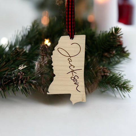 Mississippi City Ornament