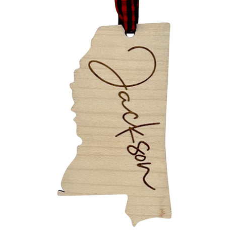 Mississippi City Ornament